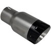 Brushed Stainless Steel Exhaust Tip Clamp-On - image 2