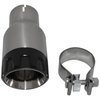 Brushed Stainless Steel Exhaust Tip Clamp-On - image 3