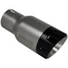 Brushed Stainless Steel Exhaust Tip Clamp-On - image 2