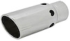 Polished Stainless Steel Exhaust Tip Clamp-On - image 1