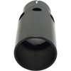 Black Ceramic Coated Stainless Steel Exhaust Tip Clamp-On - image 3