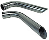 Brushed Stainless Steel Exhaust Tips Weld-On - image 1