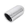 Polished Stainless Steel Exhaust Tip Weld-On - image 1