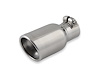 Polished Stainless Steel Exhaust Tip Clamp-On - image 1