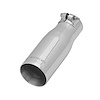 Polished Stainless Steel Exhaust Tip Clamp-On - image 1