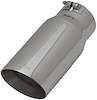 Polished Stainless Steel Exhaust Tip Clamp-On