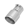 Polished Stainless Steel Exhaust Tip Clamp-On
