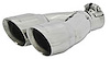 Polished Stainless Steel Exhaust Tip Clamp-On - image 1