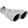 Polished Stainless Steel Exhaust Tip Clamp-On - image 2