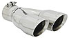 Polished Stainless Steel Dual Exhaust Tip Clamp-On - image 2
