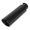 Black Ceramic Coated Stainless Steel Exhaust Tip Clamp-On