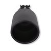 15405B Exhaust Tip; 5.0-in. Black Angle Cut Fits 3.5-in. Tubing, 12.00-in Long - Clamp On - image 4