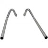 Tailpipes Aluminized Steel 1955-1957 Chevy Sedan - image 2