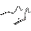 Tailpipes Aluminized Steel 1987-1993 Mustang LX 5.0L