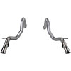 Tailpipes Aluminized Steel 1987-1993 Mustang LX 5.0L - image 2