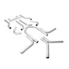 U-Fit Dual Exhaust Pipe Kit Aluminized Steel 2.25" Tubing - image 4