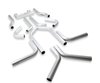 U-Fit Dual Exhaust Pipe Kit Aluminized Steel 3" Tubing - image 2