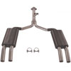 Force II Cat-Back Exhaust System 1986-1990 Chevy Corvette 5.7L V8 - image 2