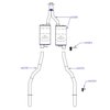 Force II Cat-Back Exhaust System 1994-1997 Ford Mustang LX 3.8L V6 - image 4