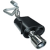 Force II Cat Back System; Single; Single Rear Exit; Incl. Resonator; 2.25 in. Mandrel Bent Tubing; 3 - image 1