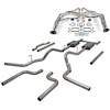 17742K1 Exhaust System Kit 1973-1987 GM Truck - image 1