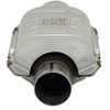 California Pre-OBDII Universal Catalytic Inlet: 2.5" - image 2