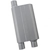 80 Series Cross-Flow Muffler Offset In/Dual Out: 2.5" - image 2