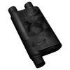 80 Series Cross-Flow Muffler Offset In/Dual Out: 2.5" - image 3