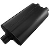 Super 50 Delta Flow Muffler Center In 2.5"/Dual Out 2.25" - image 1