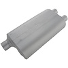 Super 50 Delta Flow Muffler Offset In 2.5"/Dual Out 2.25" - image 1