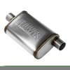 4" x 9" Oval FlowFX Muffler Offset In/Center Out: 2.50" - image 3
