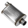 4" x 9" Oval FlowFX Muffler Offset In/Center Out: 3.00" - image 3