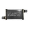 4" x 9" Oval FlowFX Muffler Offset In/Offset Out: 2.25" - image 2
