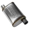 4" x 9" Oval FlowFX Muffler Offset In/Offset Out: 2.50" - image 3