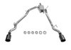 FlowFX Cat-Back Exhaust System 2009-2018 Dodge/Ram 1500 5.7L V8 Hemi; 2019 Ram 1500 Classic Truck 5.7L V8 Hemi - Black Ceramic S - image 2