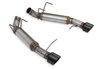 FlowFX Axle-Back Exhaust System 2011-2012 Ford Mustang GT 5.0L Coupe/Convertible - Black Ceramic Tips - image 3