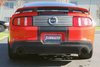 FlowFX Axle-Back Exhaust System 2011-2012 Ford Mustang GT 5.0L Coupe/Convertible - Black Ceramic Tips - image 4