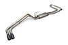 718149 Flow FX Cat-Back Exhaust System; Fits Select Nissan; Frontier 3.8-Liter, Cat-Back, Dual Same Side Exit, Stainless Steel