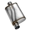 4" x 9" Oval FlowFX Muffler Center In/Dual Out: 3.00"/2.50" - image 4