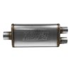 4 in. x 9 in. Oval FlowFX Muffler Center In/Dual Out: 3 in./2.500 in. - image 2