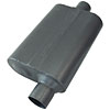 40-Series Original Muffler Offset In/Center Out: 2.250 in. Diameter [Black Painted Finish] - image 2
