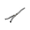 X-Pipe Mid-Pipe Kit 2015-2018 Ford Mustang 2.3L EcoBoost - image 1