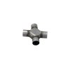 Universal X-Pipe Mid-Pipe Diameter: 2.5" - image 2