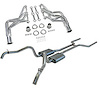 American Thunder Header-Back Exhaust System 1967-1968 GM Camaro/Firebird V8 Kit Includes: - image 1