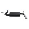 Force II Axle-Back Exhaust System 2007-2011 Jeep Wrangler JK 3.8L - image 3