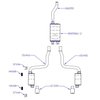 Force II Cat-Back Exhaust System 2006-2010 Dodge Charger 2.7L/3.5L V6 - image 2