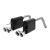 Force II Axle-Back Exhaust System 2005-2008 Chevy Corvette 6.0L V8 (Except Z06) - image 1