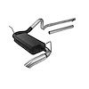 817514 Force II Cat-Back Exhaust System 2007-2018 Jeep Wrangler 3.8L V6 - image 1