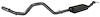 Force II Cat-Back Exhaust System 2006-10 Ford Explorer 4.0L V6 - image 1