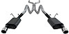 American Thunder Cat-Back Exhaust System 2013-2014 Ford Mustang GT 5.0L V8 - image 3
